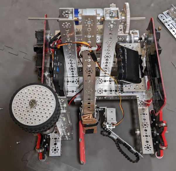 Front picture of our robot from 11/29/2021